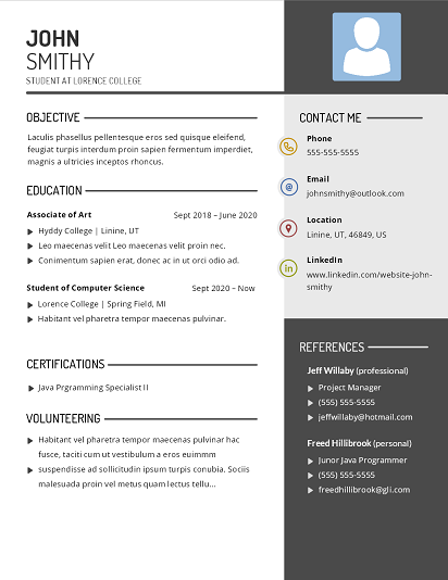 resume design